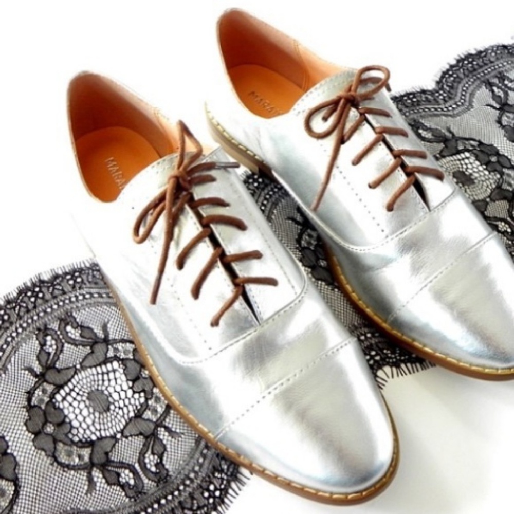 Silver Oxfords